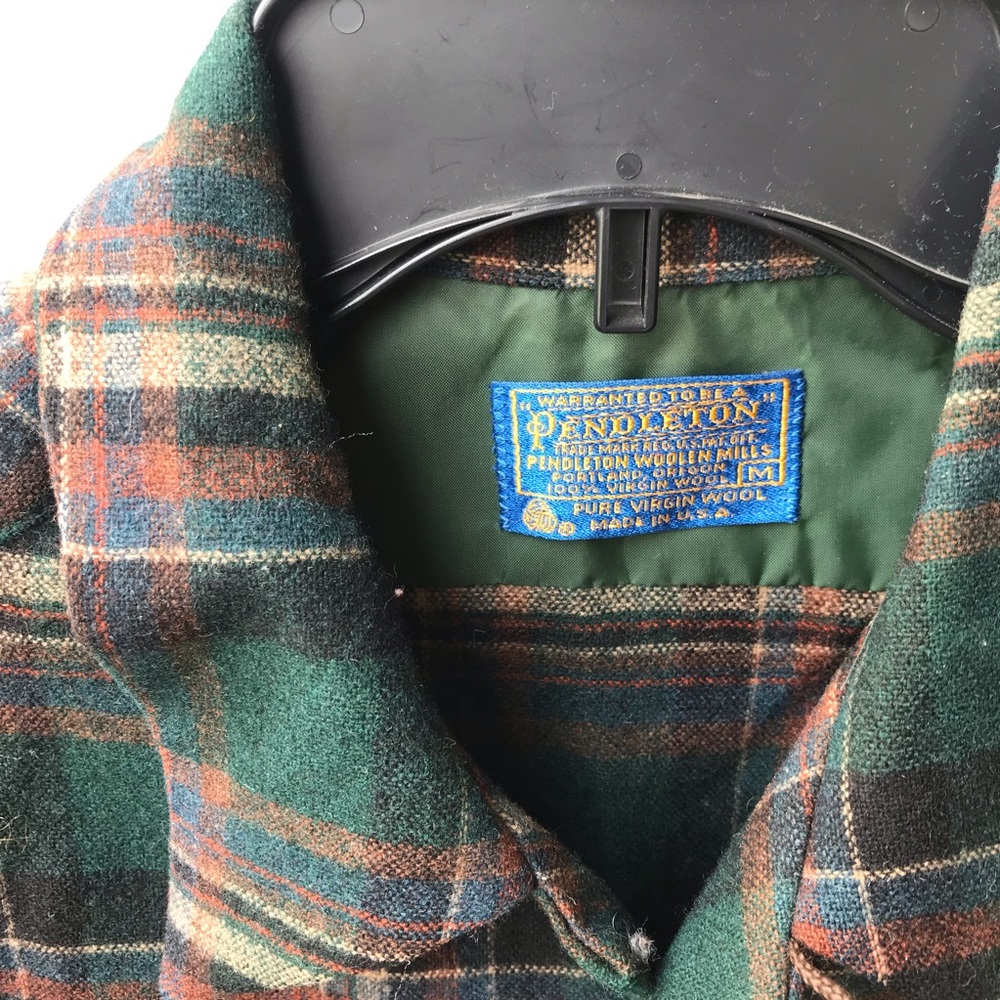 Pendleton Vintage Classic Plaid Button Shirt - image 2